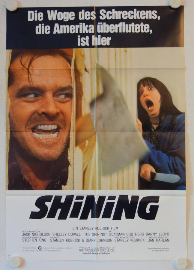 Shining originales deutsches Filmplakat